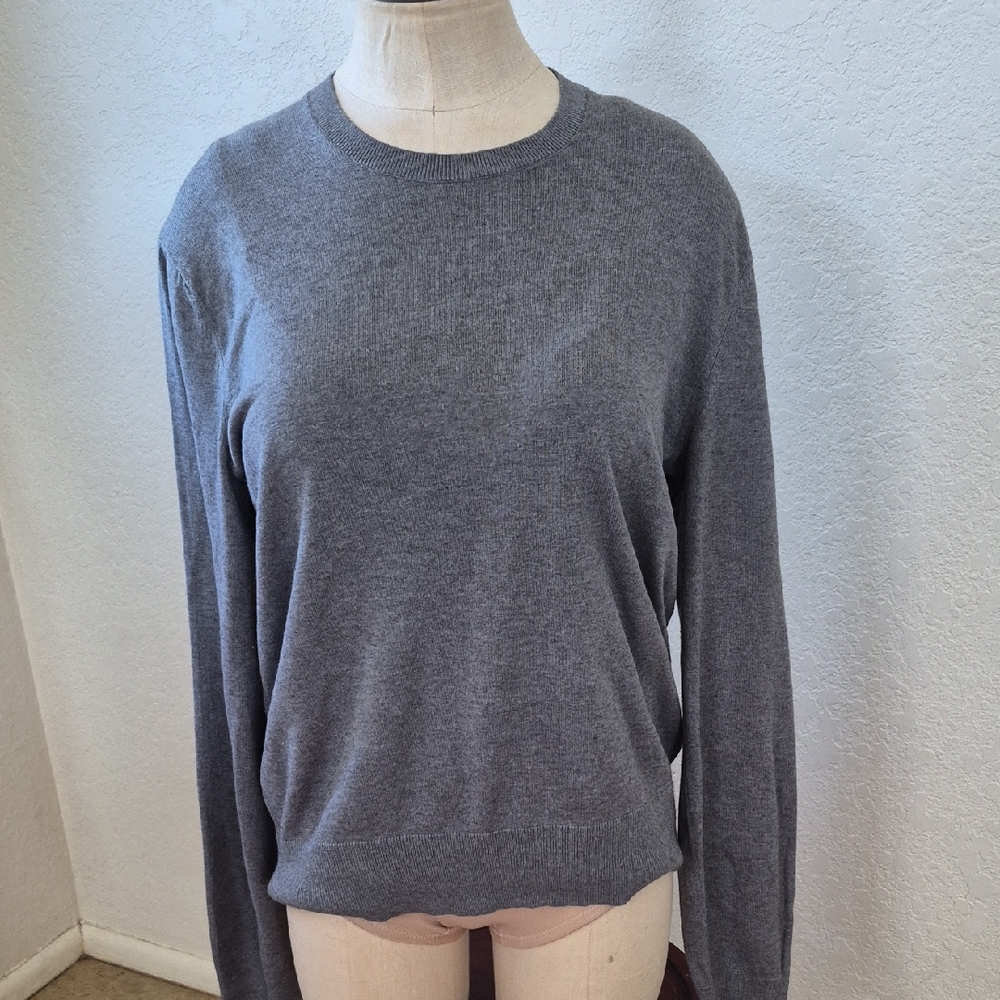 Banana Republic Gray Crewneck Sweater